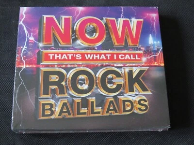 Various Artists - Now That's What I Call Rock Ballads (SEALED 3 x CD 2016) - Image 1 of 4