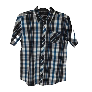 Zoo York Men's Button-Up Shirts M, Medium Short Sleeve Plaid Streetwear - Picture 1 of 12