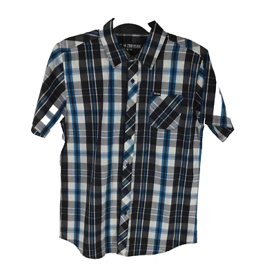 Zoo York Men's  Button-Up Shirts M, Medium Short Sleeve Plaid Streetwear - Image 1 of 4