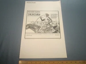 Libro de prensa de películas 1977 RETURN OF A MAN LLAMADO HORSE 4 páginas AD PAD [Z106b] - Imagen 1 de 4