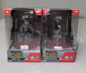 Domez Marvel Zombies ZOMBIE HULK 551 & Zombie Wolverine 549 New - Picture 1 of 9