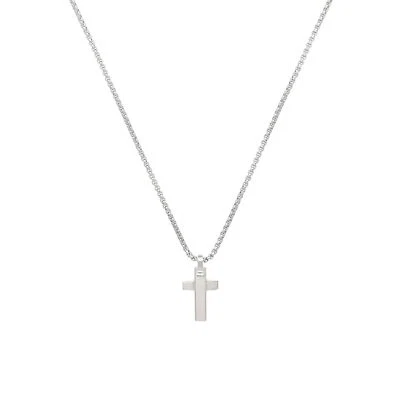 Collana Uomo BREIL TAG AND CROSS TJ3228 Acciaio Inossidabile Croce - Immagine 1 di 2