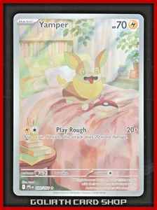 Yamper 099/094 Illustration Rare - Me02: Phantasmal Flames Pokémon TCG - Picture 1 of 3