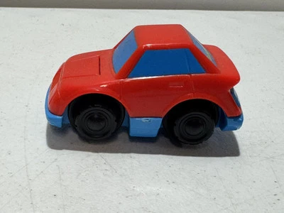 FISH PRICE FLIP TRACK КРАСНЫЙ АВТОМОБИЛЬ GEOTRAX 1992 ВИНТАЖНЫЙ  - Изображение 1 из 4