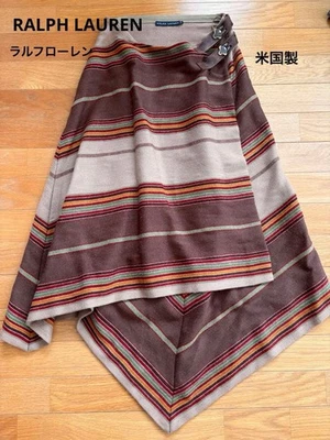 Falda envolvente asimétrica a rayas Ralph Lauren 9 Foto 1 de 4