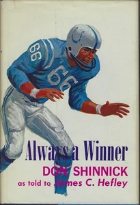 1969 "Always a Winner" - Don Shinnick Baltimore Colts Linebacker (1957-69) - Imagen 1 de 3