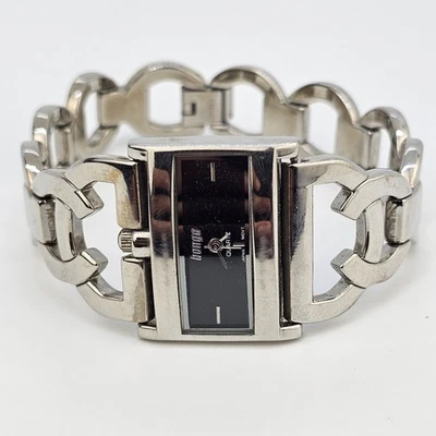 Reloj Bongo Mujer 30MM Esfera Negra Gris Pulsera Banda 7.5" Batería Nueva Foto 1 de 4