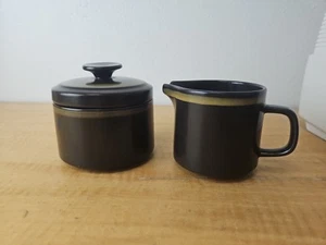 Mikasa Verona Marjorca creamer & sugar bowl with lid- SET VINTAGE MCM - Picture 1 of 7