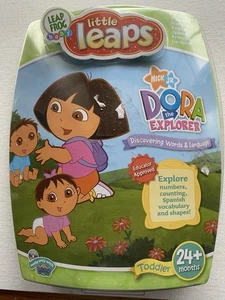 Leap Frog Baby Little Leaps Dora the Explorer Interactive Learning Disc, 3 Avai - Picture 1 of 1