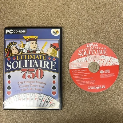Ultimate Solitaire 750 (Windows 98 / ME / XP) [Complete] - Image 1 of 4