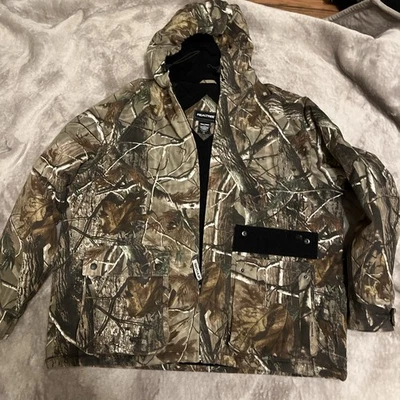 Realtree  Camo Insulated  Hunting Coat Hooded Jacket Mens Size XL - Image 1 of 4