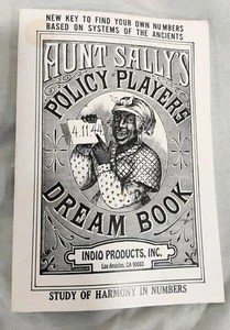 Aunt Sally's Policy Players Dream Book, Numerology, Occult, Lucky Numbers, PB - Picture 1 of 3