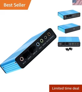 Lightweight USB 2.0 5.1 Surround Audio Adapter for Seamless PC Integration - Picture 1 of 8