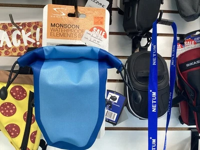 Brand New Serfas Monsoon Waterproof Elements Bag Large Blue SBWP-2BL - Image 1 of 4