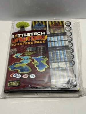 BattleTech Alpha Strike 计数器包催化剂游戏实验室微缩模型配件 — 第 1/4 张图片