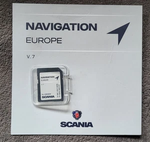GENUINO-ORIGINAL SCANIA NAVEGACIÓN POR SATÉLITE MAPA V7 TARJETA SD NAVEGACIÓN ACTUALIZACIÓN 2980909 - Imagen 1 de 5