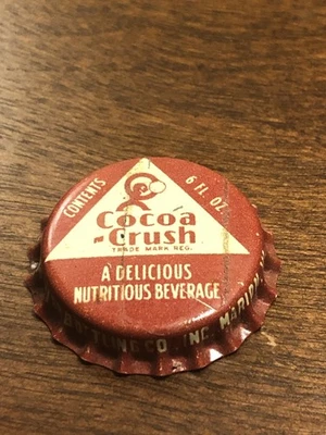 Scarce Cocoa Crush Marion Virginia Bottle Cap - Image 1 of 2