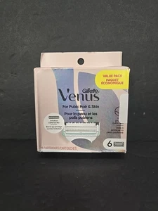 Gillette Venus Intimate Grooming Razors for Women 6 Cartridges - New - Picture 1 of 6