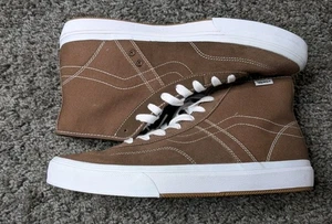 Neu Herren 12 Vans Gilbert Crockett High Decon braun/weiß Skateschuhe - Bild 1 von 6