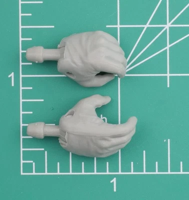 1998 Mattel WWE Toys R Us Exclusive 1990 Undertaker Hands 6" 1/12 Scale Fodder - Image 1 of 4