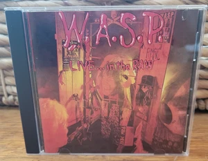 W.A.S.P. - LIVE....In The RAW (Capitol Records CD, 1987) EX/EX - Picture 1 of 3