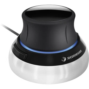 3Dconnexion SpaceMouse Compact  3D-Maus USB   Optisch Schwarz, Silber 2 Tasten - Bild 1 von 4