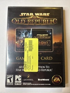 Star Wars The Old Republic 2011 PC 60 Day Pre-paid Time *NEW* - Picture 1 of 4