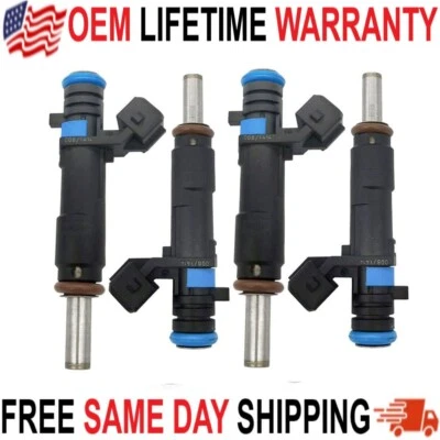 4x Inyectores de combustible OEM aptos para Chevrolet Sonic Cruze Limited 2011-18 1,8 L L4 55570284 Foto 1 de 4