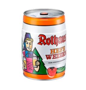 Rothaus Hefeweizen Fass 5 Liter