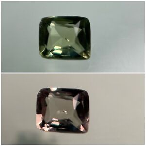 GFCO Certified Natural alexandrite 0.38 CTs  rare stone for engagement ring..