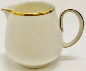 Noritake Ivory China “Dignatio” 7523 Creamer, Gold Rimmed/Ivory Japan, Excellent - Picture 1 of 7