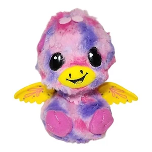 Hatchimals Giraven interaktiver sprechender rosa lila Drache mit gelben Flügeln 6 Zoll - Bild 1 von 9