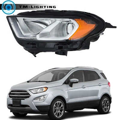 Faro conductor LED DRL cromado para Ford EcoSport halógeno 2018-20 2021 2022 2023 Foto 1 de 4