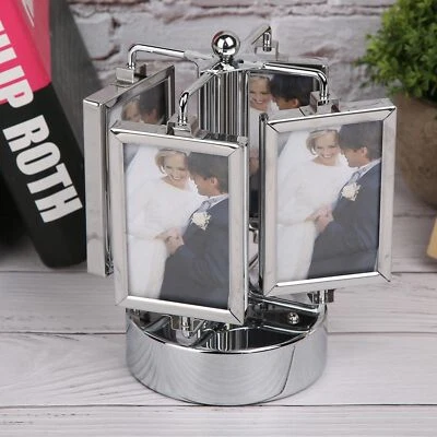 Home Decoration Rotating Photo Frame Photo Frame Bedroom For Living Room YA AC - Image 1 of 4