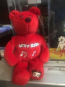 BRAND NEW BETTY BOOP BEANIE RED OR WHITE SOME ONLY OPENED FOR PICTURES.PICK ONE. - Picture 1 of 4