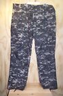 Rothco Bdu Camo Cargo Rn37572 Button Fly Tie Ankle Pants Extra Large 46 X 32 Euc