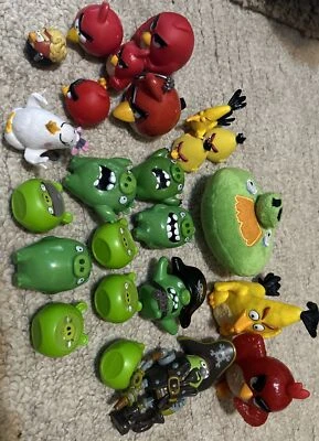 愤怒的小鸟玩偶-混合套装 24 件 — 第 1/4 张图片