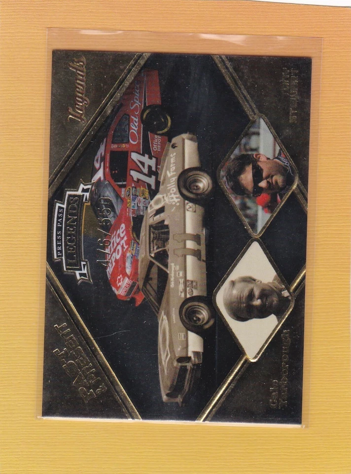 2009 PRESS PASS PAST & PRESENT CALE YARBOROUGH TONY STEWART #12 NMMT/MINT *64586 - Image 1 of 1