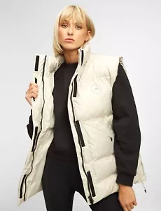 Adidas x Stella McCartney GILE OVERSIZED WINTER PUFFER VEST. Color Gobi. New - Bild 1 von 24