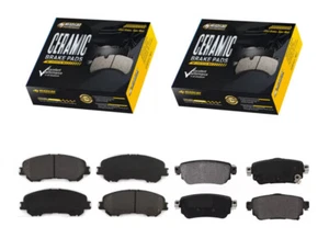 Front Rear Ceramic Brake Pad For 2019 2020 2021 2022 Nissan Rogue Sport 2.0L - Picture 1 of 2
