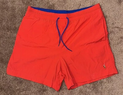 Red Vintage 90’s Polo Ralph Lauren Nylon Shorts Size Medium Mens - Image 1 of 4