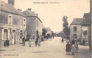 CPA 53 CHATRES ROUTE D'EVRON - Picture 1 of 1
