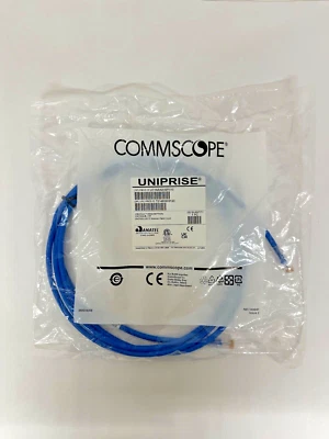CAT6A 10ft Blue Patch Cord - Image 1 of 2