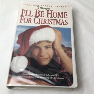 Disney I’ll Be Home For Christmas VHS Tape Clamshell Jonathan Taylor Thomas JTT - Bild 1 von 4