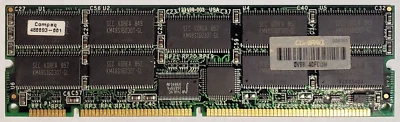 Compaq 480093-001 256MB PC100 CL2 RegECC DIMM, Refurbished - Image 1 of 2
