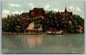 Soldatenheim Confluence Minnehaha Creek Park Minneapolis Postkarte 1913 - Bild 1 von 2