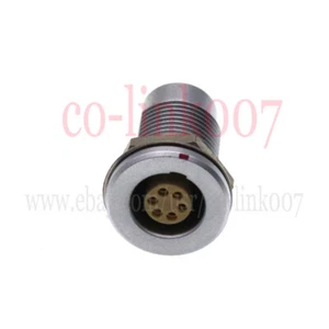HGG.1T.306.CLLP 6pin panel female socket - Bild 1 von 6