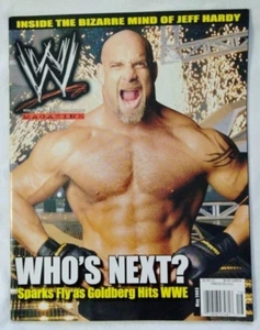 GOLDBERG auf Cover des WWE Magazins MAI 2003 World Wrestling Entertainment WCW TNA - Bild 1 von 5