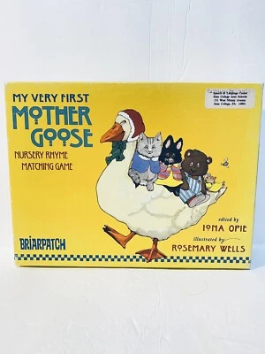 Briarpatch My Very First Mother Goose Nursery Rhyme Matching Game 1998 Complete - Image 1 of 4