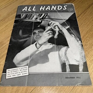 1955 ALL HANDS Magazine THE BUREAU OF NAVAL PERSONNEL INFORMATION BULLETIN - Picture 1 of 17